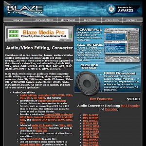Audio & Video Editing, Converter, CD/DVD Burning