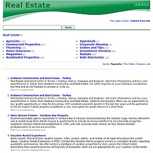 Web Directory of Real Estate