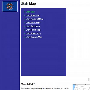 Topographical Maps of Utah
