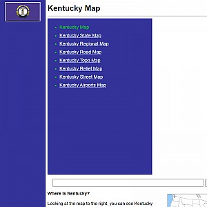 Relief Maps of Kentucky